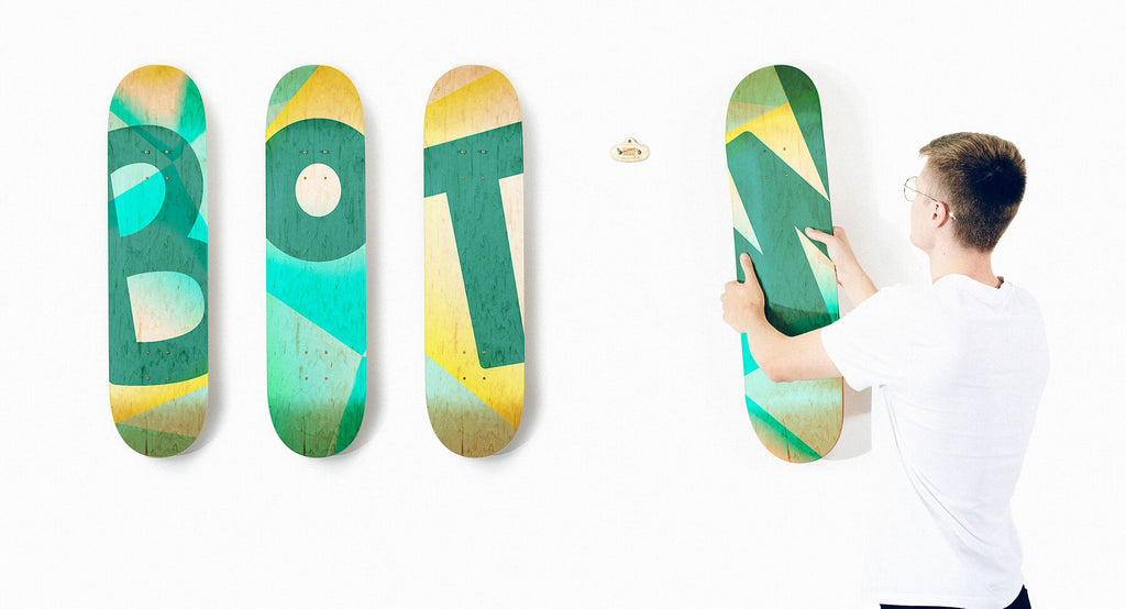 Why Use Boards On The Wall Skateboard Deck Wall Mount?